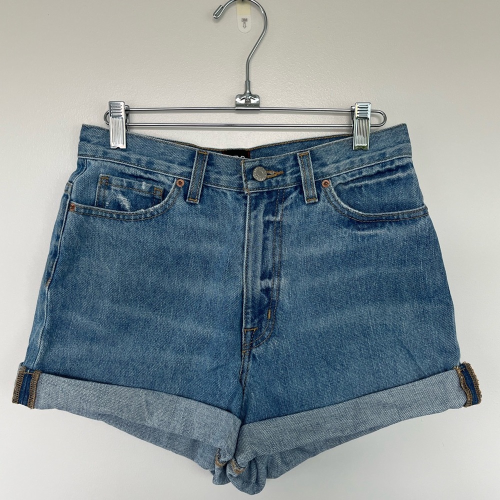 BDG High Waisted Mom Jean Shorts